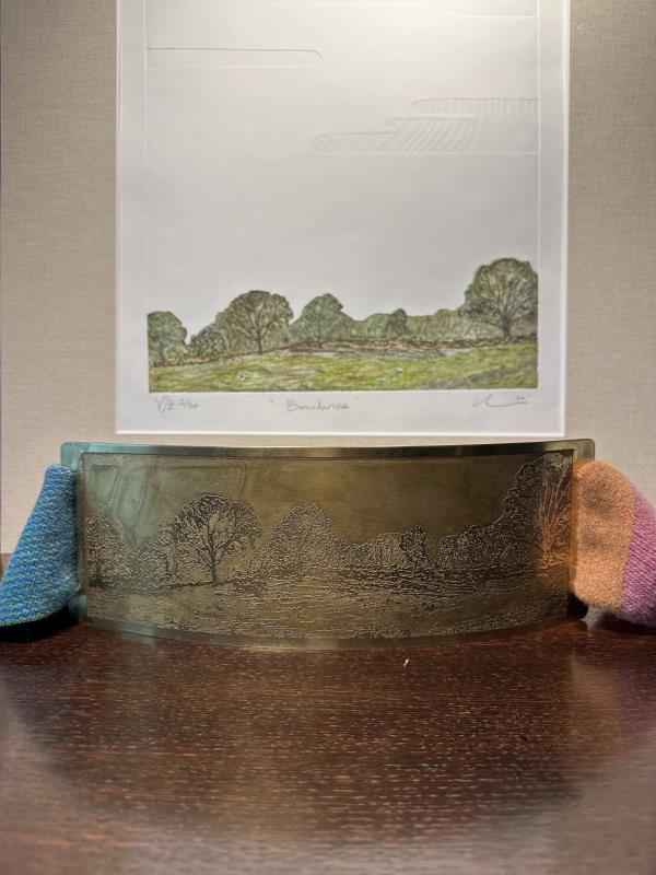 Boundaries Brass Belt, Wearable Art
